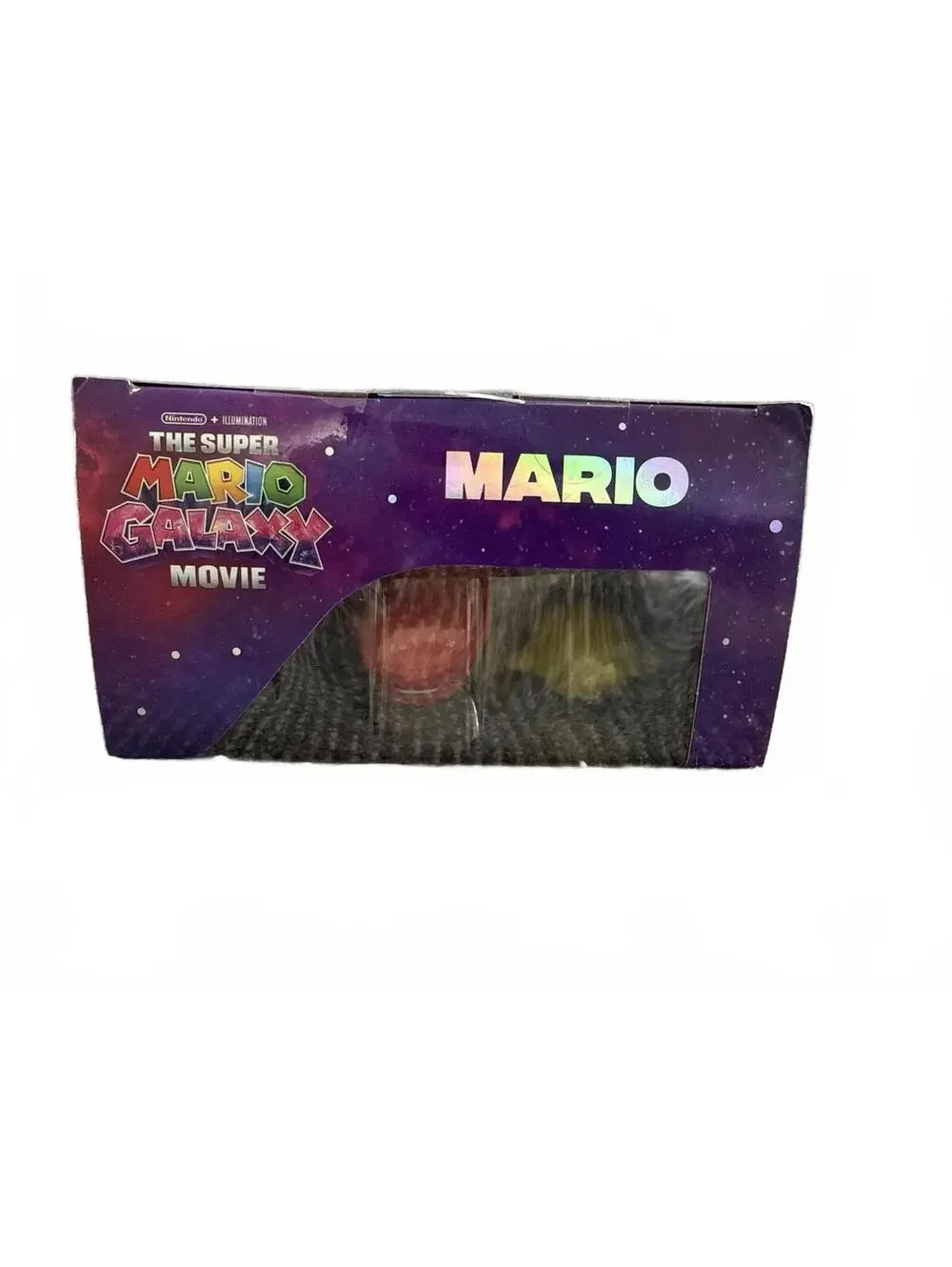 NIB Jakks Super Mario Galaxy 5 Inch Mario Action Figure with Luma Star